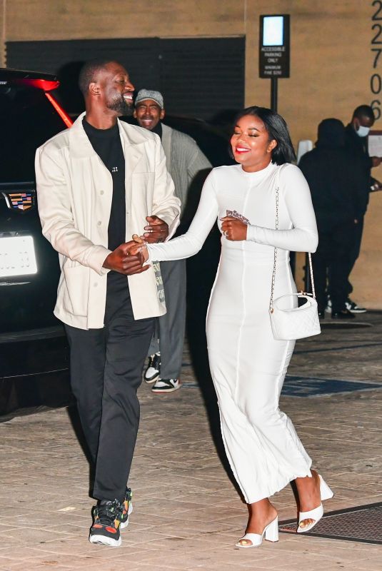 GABRIELLE UNION and Dwyane Wade at Nobu in Malibu 06/05/2021