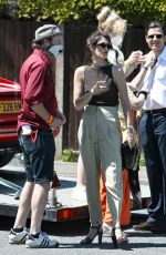 GEMMA ARTERTON ont he Set of Freegard in London 06/16/2021