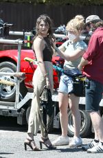 GEMMA ARTERTON ont he Set of Freegard in London 06/16/2021