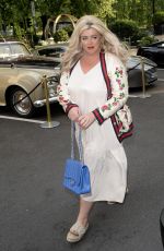 GEMMA COLLINS Arrives at Dorchester Hotel in London 06/24/2021