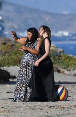 GEORGIA MAY JAGGER and PALOMA ELESSER at a Photoshoot in Malibu 06/13/2021