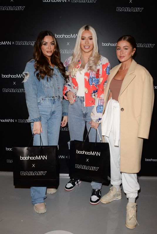 GEORGIA STEEL and DEMI and FRANKIE SIMS at Boohoo Baebaby Launch 06/29/2021