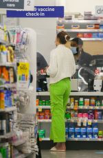 GIGI HADID Gets a Covid Caccine at Walgreens in New York 06/03/2021