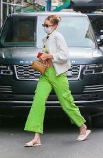 GIGI HADID Gets a Covid Caccine at Walgreens in New York 06/03/2021