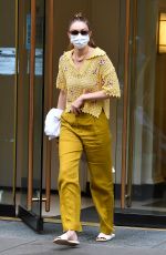 GIGI HADID Heading to a Salon in New York 06/04/2021