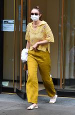 GIGI HADID Heading to a Salon in New York 06/04/2021