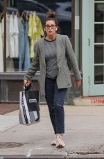 GINA GERSHON Shopping at Footlocker in New York 06/01/2021
