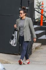 GINA GERSHON Shopping at Footlocker in New York 06/01/2021