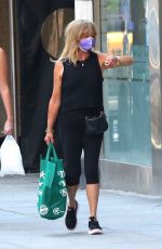 GOLDIE HAWN Out Shopping in New York 06/08/2021