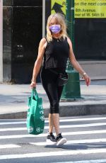 GOLDIE HAWN Out Shopping in New York 06/08/2021