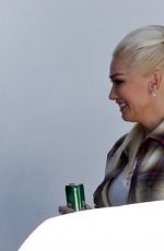 GWEN STEFANI Arrives on the Set of a Photoshoot 06/10/2021