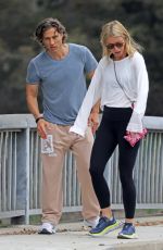 GWYNETH PALTROW and Brad Falchuk Out in Montecito 06/19/2021