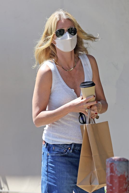 GWYNETH PALTROW Out for Coffee in Montecito 06/08/2021