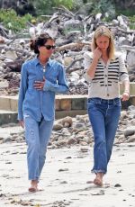 GWYNETH PALTROW Out on the Beach in Montecito 06/06/2021