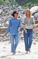 GWYNETH PALTROW Out on the Beach in Montecito 06/06/2021