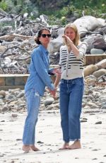 GWYNETH PALTROW Out on the Beach in Montecito 06/06/2021