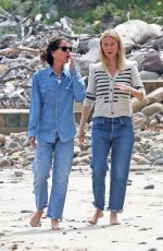 GWYNETH PALTROW Out on the Beach in Montecito 06/06/2021