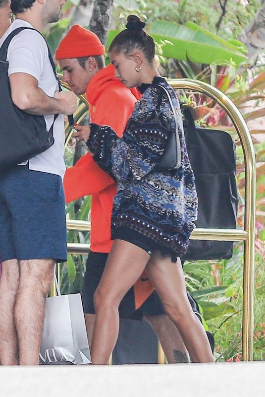 HAILEY and Justin BIEBER Arrives at Beverly Hills Hotel 06/18/2021