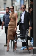 HAILEY and Justin BIEBER at Dinand by Ferdi Restaurant in Paris 06/21/2021