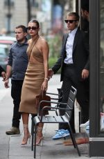 HAILEY and Justin BIEBER at Dinand by Ferdi Restaurant in Paris 06/21/2021