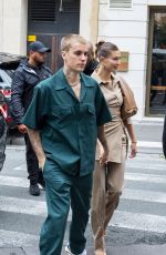 HAILEY and Justin BIEBER at Maison du Caviar in Paris 06/22/2021