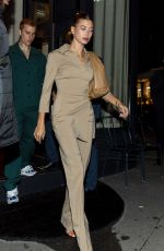 HAILEY and Justin BIEBER at Maison du Caviar in Paris 06/22/2021