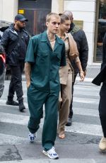 HAILEY and Justin BIEBER at Maison du Caviar in Paris 06/22/2021