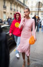 HAILEY and Justin BIEBER Out for Dinner at Le Stresa Restaurant in Paris 06/21/2021
