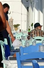 HAILEY and Justin BIEBER Out for Dinner in Greece 06/28/2021