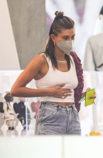 HAILEY BIEBER and JUSTINE SKYE Shopping at H.Lorenzo in West Hollywood 06/09/2021