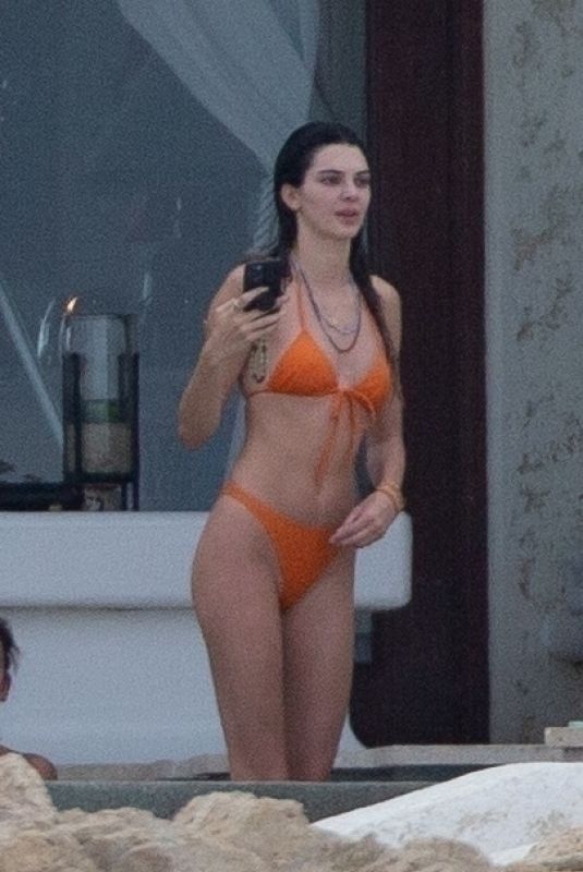 HAILEY BIEBER and KENDALL JENNER in Bikinis in Cabo San Lucas 06/13/2021