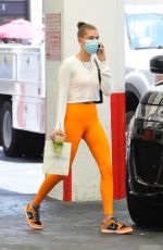 HAILEY BIEBER at a Doctor