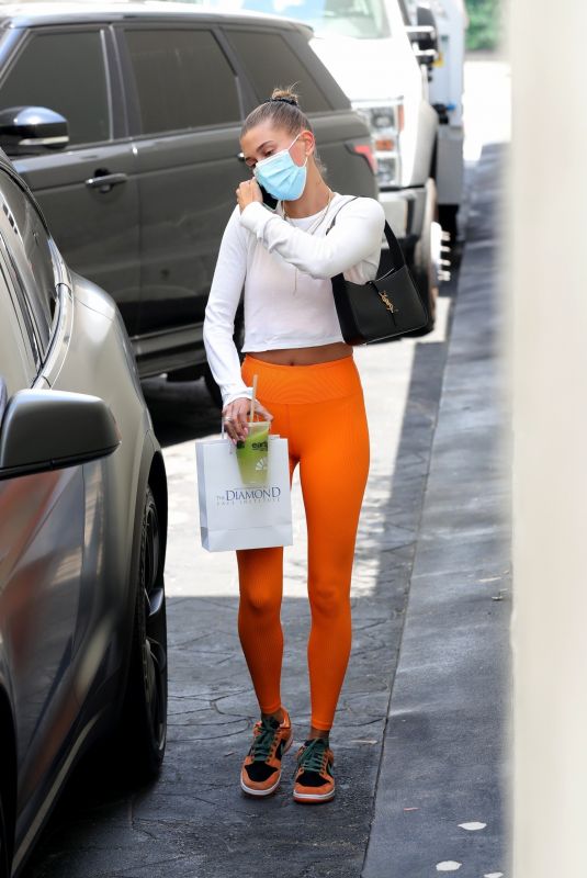 HAILEY BIEBER at a Doctor