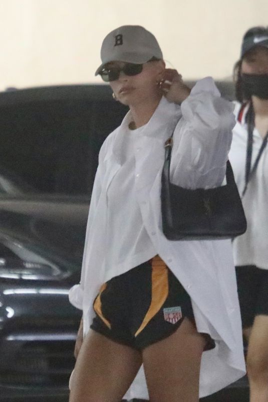 HAILEY BIEBER at a Medical Office in Beverly Hills 06/17/2021