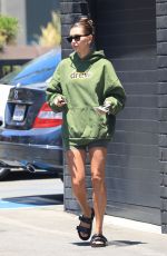HAILEY BIEBER at XIV Karats Jewelry Store in Beverly Hills 06/11/2021