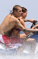 HAILEY BIEBER in Bikini on Holiday on the Greek island of Milos 06/29/2021
