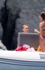 HAILEY BIEBER in Bikini on Holiday on the Greek island of Milos 06/29/2021