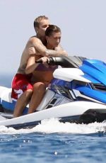 HAILEY BIEBER in Bikini on Holiday on the Greek island of Milos 06/29/2021