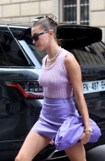 HAILEY BIEBER Out Shopping at Kith in Paris 06/21/2021