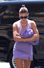 HAILEY BIEBER Out Shopping at Kith in Paris 06/21/2021