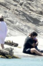 HALLE BAILEY as Ariel on the Set of The Little Mermaid in Sardinia 06/10/2021