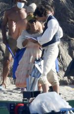 HALLE BAILEY on the Set of The Little Mermaid at a Beach in Sardinia 06/28/2021