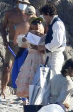 HALLE BAILEY on the Set of The Little Mermaid at a Beach in Sardinia 06/28/2021