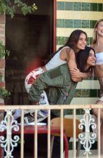 HANA CROSS and CHIARA SAMPAIO at a Photoshoot in Los Angeles 06/23/2021