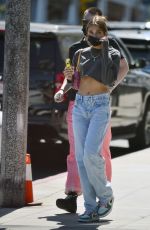 HANA CROSS and JOSIE CANSECO Out for Lunch at Mauro