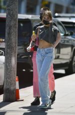 HANA CROSS and JOSIE CANSECO Out for Lunch at Mauro