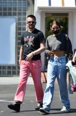 HANA CROSS and JOSIE CANSECO Out for Lunch at Mauro