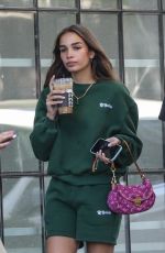 HANA CROSS Out for Iced Coffee in West Hollywood 06/09/2021