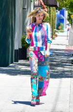 HEIDI KLUM Out and About in West Hollywood 06/11/2021