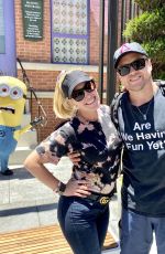 HEIDI MONTAG and Spencer Pratt at Universal Studios in Los Angeles 06/24/2021